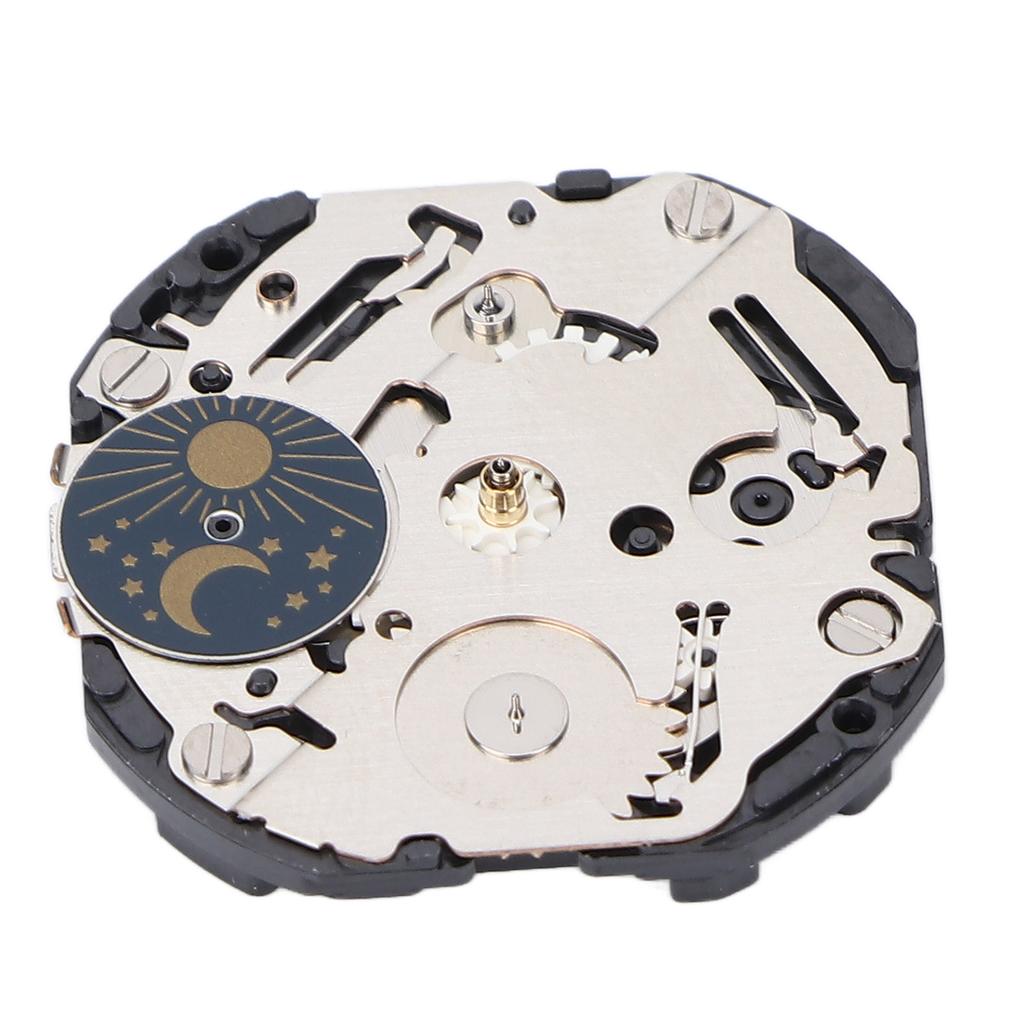 Professionelles VX3H Legierungsuhrwerk Präzises Uhrwerk Quarzwerk Ersatzzubehör