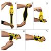 Magnetic Wristband with Strong Magnets Holds Nails 9 Magnetic Tools Magnetic Wrist Strap Adjustable Screw Suction Convenient Bag