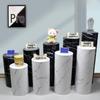 JPHZNB Faux Marble Round Display Pedestal