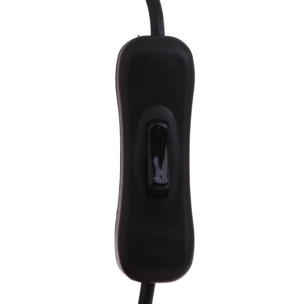 USB To Micro USB Charging Cord with Power Button Control On/Off Suitable for Car Recorder Phone Tablet LED Desk Lamp Fan