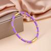 Stylish Colorful Bamboo Joint Bangle Stainless Steel Enamel Bracelet Non-Fading Simple Stainless Steel Bangle Trendy