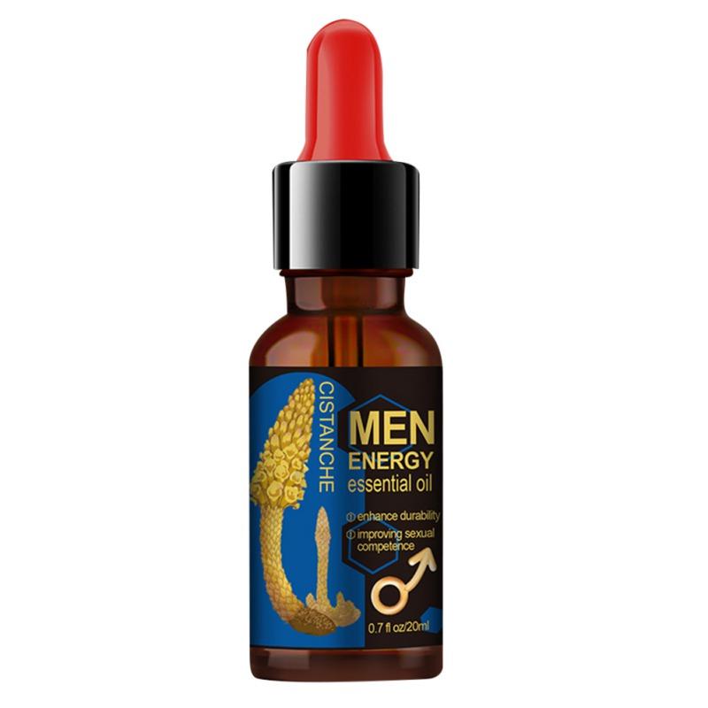 Men's Massage Essential Oil Plant Epimedium Restore Vitality And Enhance Endurance For Men Body Care Essential Oil