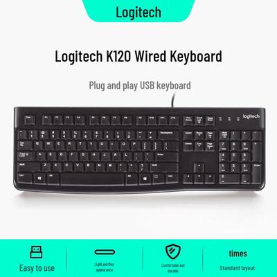 Logitech K120 Wired USB Keyboard