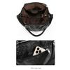 Handbag Women PU Large Capacity Adjustable Strap Office Daily
