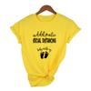 We Didn T Practice Social Distancing Baby On The Way Women Funny Graphic T Shirts Harajuku