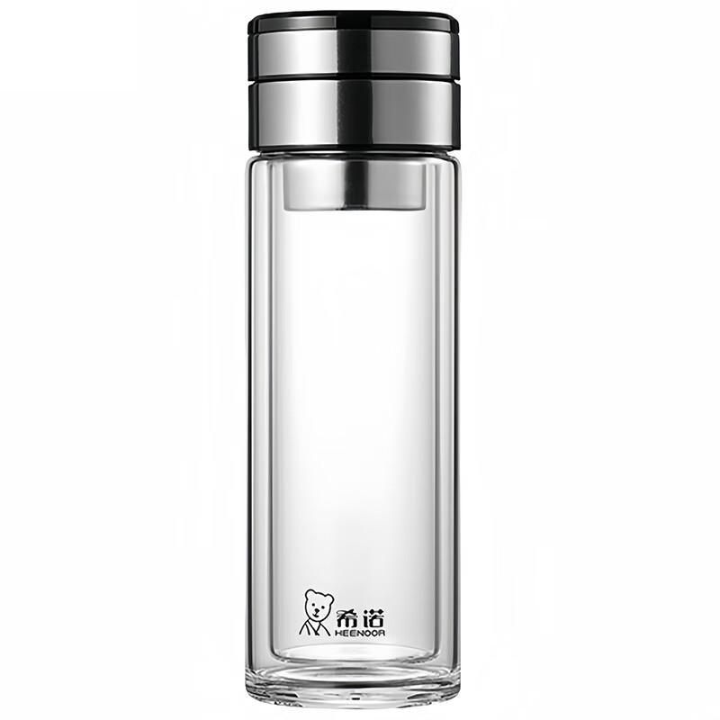 Xinuo Double-Layer Tea Separation Glass Cup
