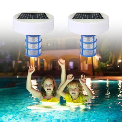 Solar Copper Pool Ionizer Automatic Floating Pool Cleaner Swimming Pool Purifiers for Above Ground and Inground Pools