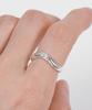 Boldiere Lab Diamond Wavy Ring (Type B)