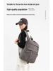 Unisex Large-Capacity Fashionable Travel Backpack with Multiple Pockets for Students and Laptop Storage