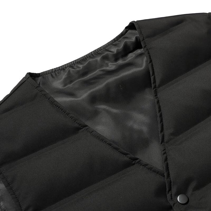 XueZhongFei Men's V-Neck 90% Down Insulated Vest