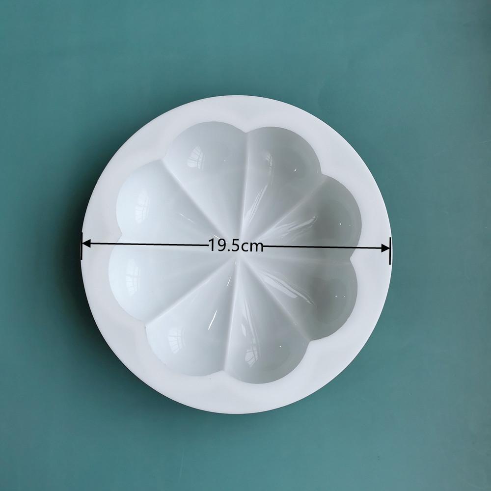 Creme-, Mousseform, Rund, Blütenblatt-Kuchenform, Französische Süße Kuchenform, Blumen-Backformen