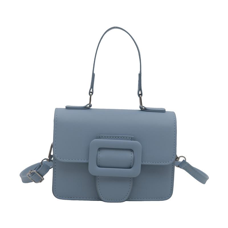 

2024 осінь, нова корейська версія, сумочка через плече, повсякденна модна сумка-месенджер, модна жіноча невелика сумка через плече синій