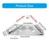 10Pcs Stainless Steel Furniture Corner Connector Shelf Brackets Cabinet Support Fixing Frame Corner Brace Enduring