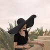 Sommer faltbar tragbar übergroßer Sonnenhut für Damen elegant 70 cm Durchmesser großer breiter Rand Strohhut mehrfarbig Gorras Strandkappe