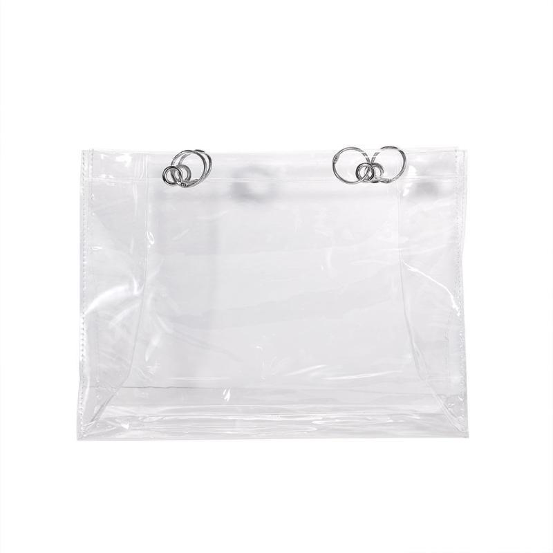 [S Size] Ita Bag Sheet Diameter 54mm-58mm Can Hold 24 Badges + Itaba Clear Cover for Wego Lace-up Bag A4