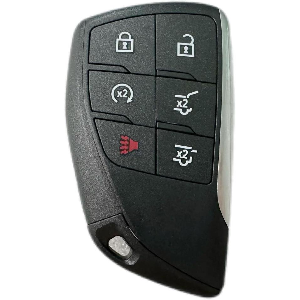 Smart Key for GMC Chevrolet -,YIKEBALOG 6 Buttons Proximity Remote Control Key Fob fit for GMC Yukon Chevrolet Suburban Tahoe YG0G21TB2 13548434