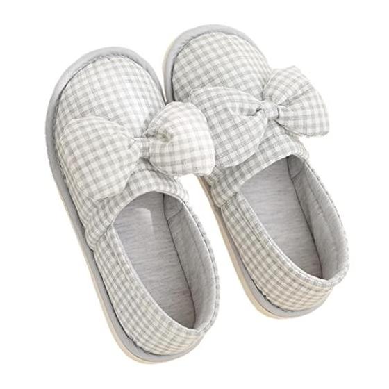 

[Kokomari] Women s slippers, room shoes, with heels, non-slip, stylish, easy to walk in, with heels, washable, indoor shoes R-02