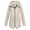 Windproof Hooded Lightweight Outdoor Windbreaker Jacket Thin Women's Outerwear