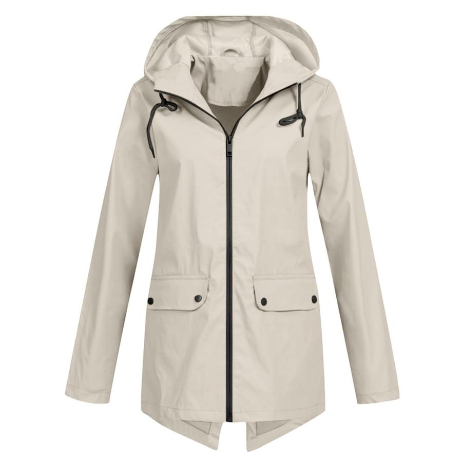 Windproof Hooded Lightweight Outdoor Windbreaker Jacket Thin Women's Outerwear
