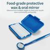 Kit Pennelli per Cura Dentale 8 Pezzi Pulizia Denti Apparecchi Ortodontici Spazzolino da Denti con Spazzolino Interdentale Filo Interdentale Cera Ortodontica Kit da Viaggio