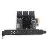 Hard Disk Expansion Card 6.0 Gbps PCIE To SATA 6G 6 Ports Convertor Interface Hub Adapter
