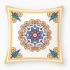 Housse de coussin nordique rétro géométrique, housse de coussin pour dossier, canapé