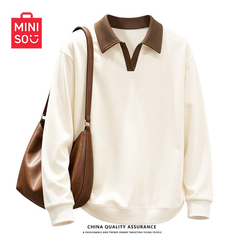 Women's Loose Fit POLO Collar Pullover Sweatshirt