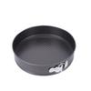 Non-Stick Buckle Removable Bottom Cake Mold Round Shape Carbon Steel DIY Mousse Baking Mold(28cm )