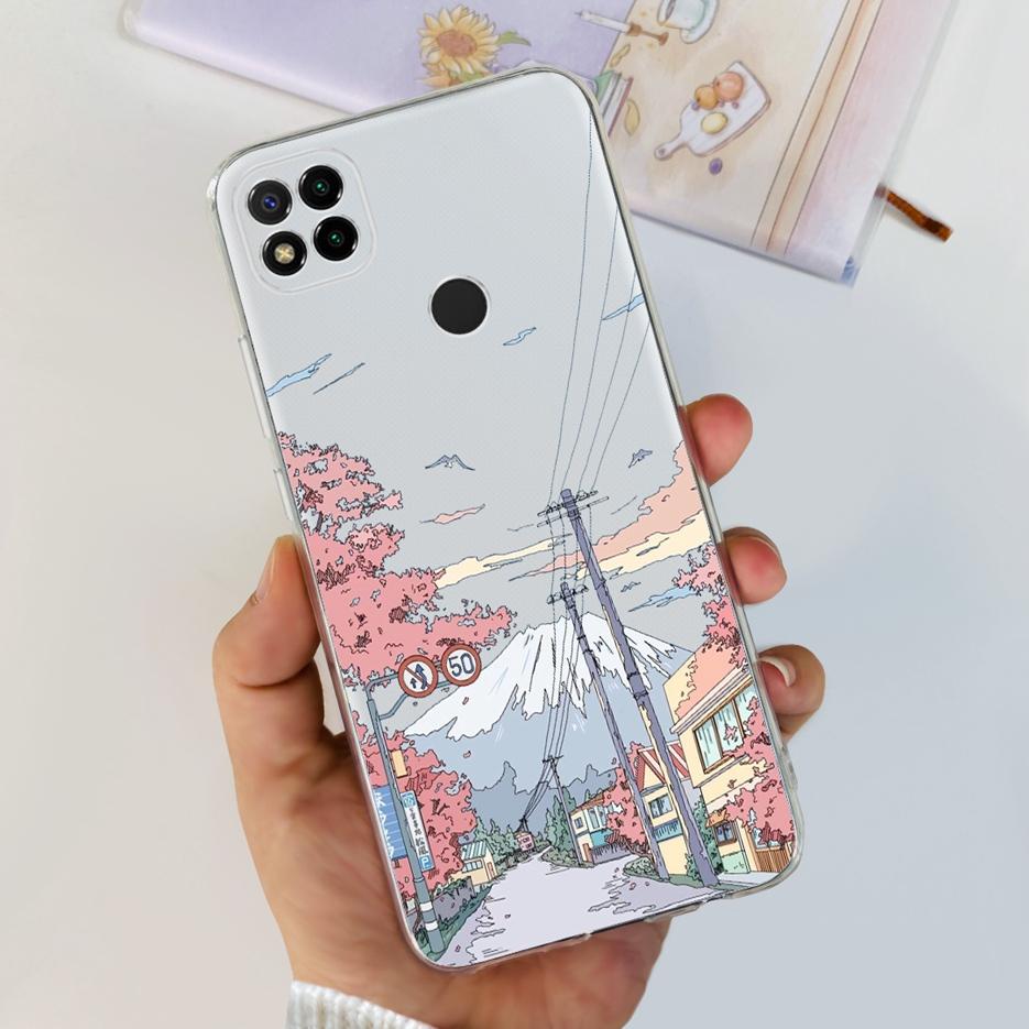 For Xiaomi Redmi 9C Case Cute Spaceman Soft Silicone Phone Case For Xiaomi Redmi 9C NFC 9 C Redmi9C Back Cover 6.53'' Funda Capa