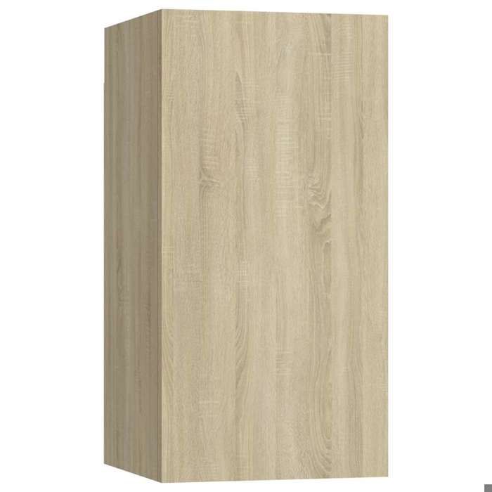 VidaXL Meuble TV Chêne sonoma 30,5x30x60 cm Bois d’ingénierie 803332