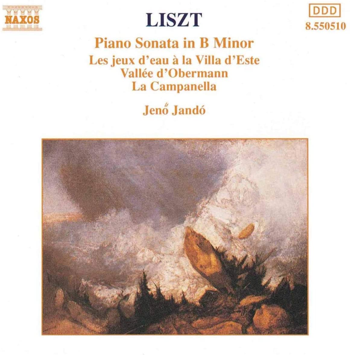 

CD-диск F. ЛИСТ - Соната H 8550510 Naxos 1991 Германия Классика Б/У