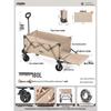 Original Man Folding Outdoor Camping Wagon