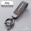 Suede Car Styling Keychain Pendant Anti-lost Keyring Charm Gift For Porsche 911 718 Cayenne Cayman Panamera Macan Taycan Boxster CY5