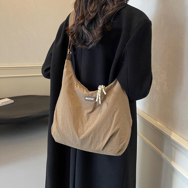 Casual Nylon Hobos Crossbody Bag for Women Designer Shoulder Bags Large Capacity Tote Lady Travel Shopper Bag Female Purses 2025