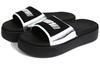 Women's Slides Puma Wmns Platform Slide TZ Metallic Wns 'Silver'