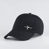 Heartbeat Ecg Lifeline Print Baseball Cap Men Women Cotton Adjustable Dad Hat Minimalist Casual Sport Sun Hat