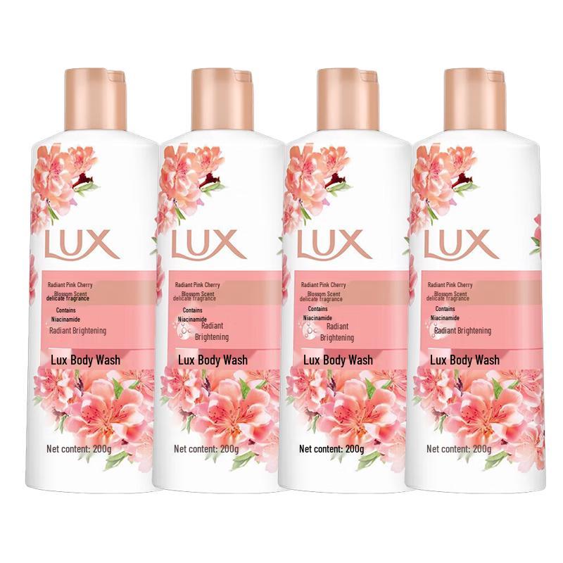 LUX Brightening Pink Cherry Blossom Shower Gel