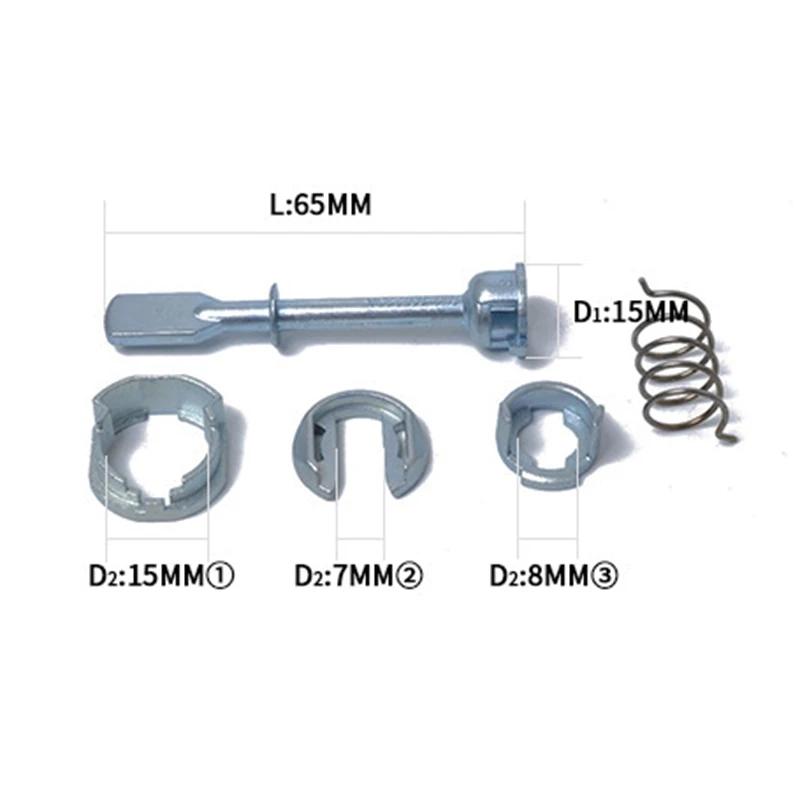 Car Iron Door Lock Cylinder Repair Kit for VW CADDY POLO SEAT IBIZA CORDOBA INCA Front Left or Right 6K4837223A