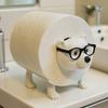 1/2Pcs Tissue Paper Roll Storage Holder Polar Bear Shape