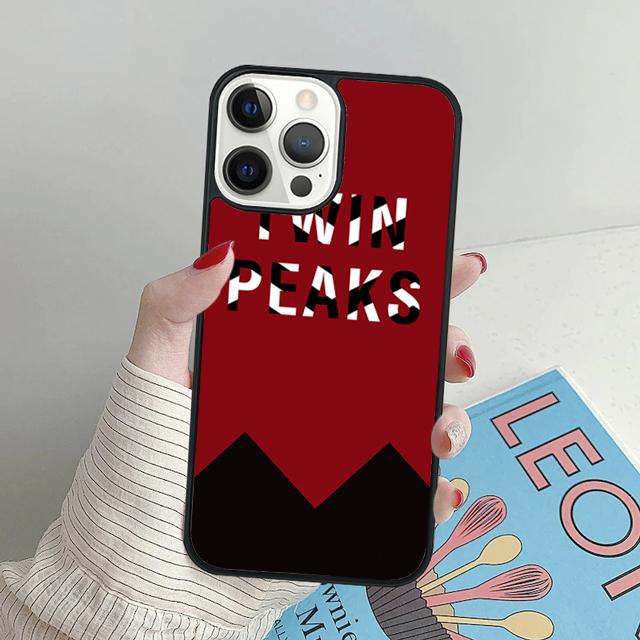 

Twin Peaks phone Case Cover For iPhone 17 Air 16 15 14 Plus apple 16 11 12 13 Pro Max coque iPhone 13