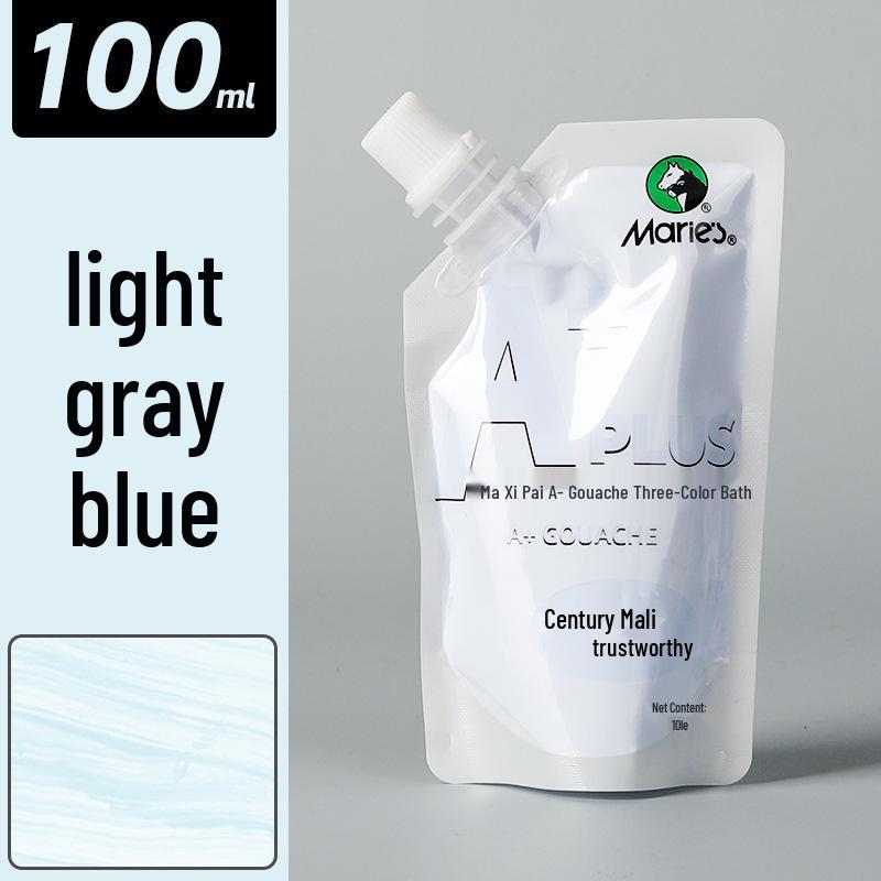 Mali 100ml Washable Gouache Paint Set for Kids - Squeeze & Refill Jelly Pack