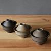 200ml Japoński Ceramiczny Czajnik Czajnik Herbata Gaiwan Filiżanka Herbaty do Puer 1 Miska 2 Filiżanki Zestaw Herbaty Retro Surowe Naczynia Ceramiczne