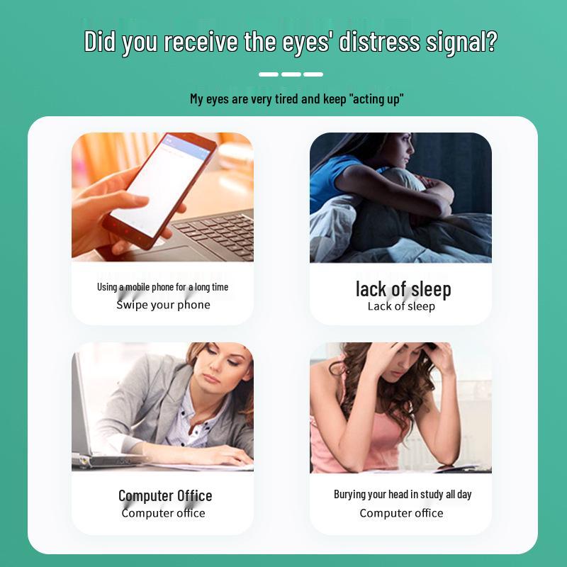 Self-Heating Steam Eye Mask: Relieves Fatigue, Swelling, and Pain