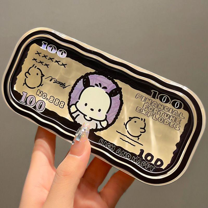 Minimalist Floral Bow Wavy Eyeglass Case,Creative Personalized Glasses Storage Box, Butterfly Kitty Eyewear Holder For Students
