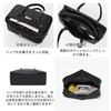 Osteenii Faux Leather School Bag PU Large Capacity Student Shoulder Bag for Girls, Japanese Uniform Style Commuting Tote