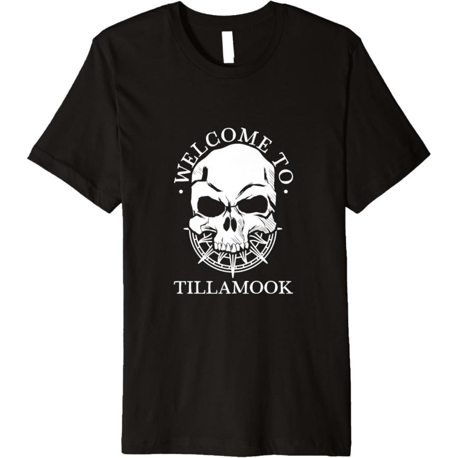 Добро пожаловать на Премиум-футболку Tillamook XXXXXL чёрный