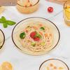 Gaotaibai Yingxue 12-Piece Nordic Glass Dinnerware Set