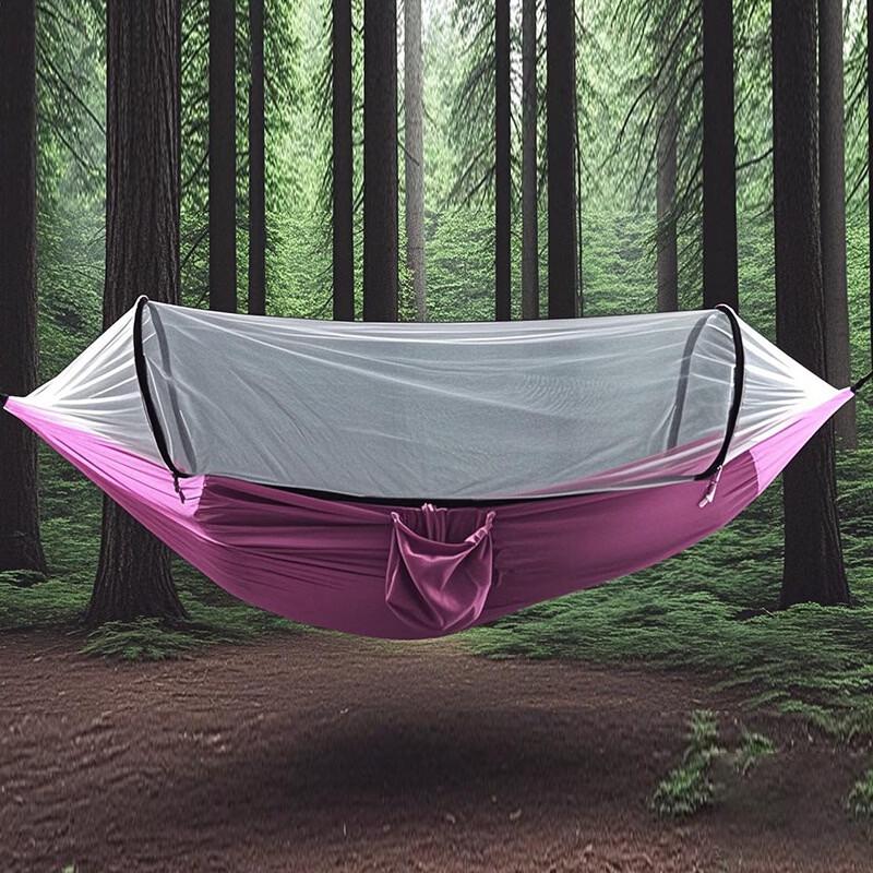 OLOEY Outdoor Parachute Fabric Hammock