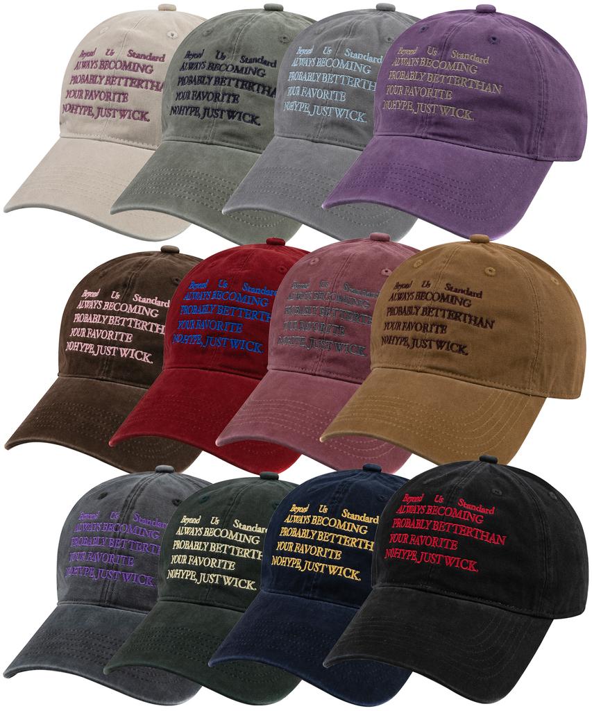 Wig Nohype Cation Washed Ball Cap