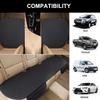 2PCS Car Seat Covers Cushion Pad Breathable Anti Slip Auto Seat Protector Pad With Storage Pocket Universal Fit For Most Automotive, Truck, SUV, And